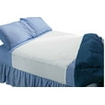 thumbnail image 2 of Soft Large Absorbent Waterproof Bed Pad with Tuckable Sides (36 x 60 Inch) - Washable 300x for XL Tuck in Underpad Incontinence Protection for Adult, Child, or Pet, 2 of 5