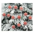 thumbnail image 7 of 6‑Pack Shatterproof Christmas Ball, 2.36 in Plastic Glitter Hanging Ball Ornaments, Festive Xmas Tree Pendants Baubles for Wreath Home Holiday Commercial Decor, 7 of 7