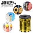 thumbnail image 5 of DRAFIDEEP Plastic Wrapping Ribbon Yellow For present Wrapping And DIY Crafts 2 Rolls, 5 of 8