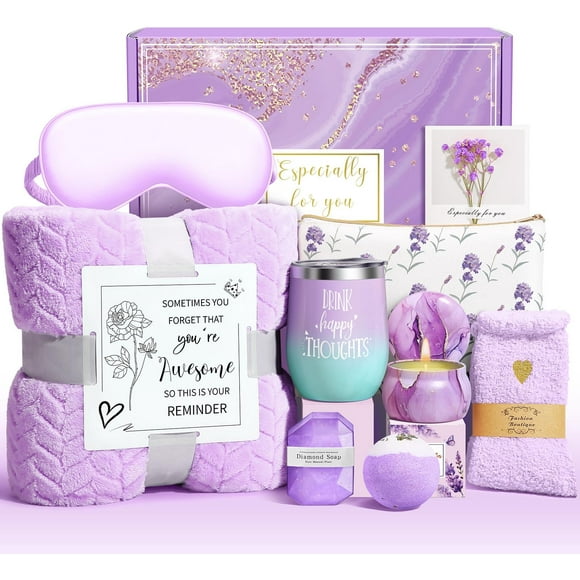 Set de regalo de spa Wazocol Ultimate Self Care de 10 piezas para mujer