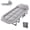 Gray, variant on CONCETTA 71 Inch Camping Cot Extra Wide, Heavy-Duty Oxford Fabric, Portable Folding Sleeping Bed, Black