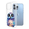 thumbnail image 2 of WIRESTER Soft TPU Clear Case Slim Protective Cover for Apple iPhone 13 Pro Max 6.7" 2021, Blue Owl, 2 of 3
