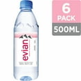 thumbnail image 2 of evian Natural Spring Water, 16.9 fl oz, 6 Pack Bottles, 2 of 15