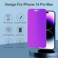 thumbnail image 3 of Protector de pantalla PDDKISS compatible para iPhone 14 Pro Max, 3 of 6