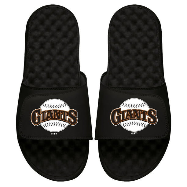 San Francisco Giants ISlide Cooperstown Logo Slide Sandals Black