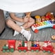 thumbnail image 2 of Little Wood Feliz Navidad Decoración de trenes Camión agrícola Juguete Festival Adorno de mesa Regalo de año nuevo para niños Niñas Adultos Rojo sidaley HA009087-01B, 2 of 6