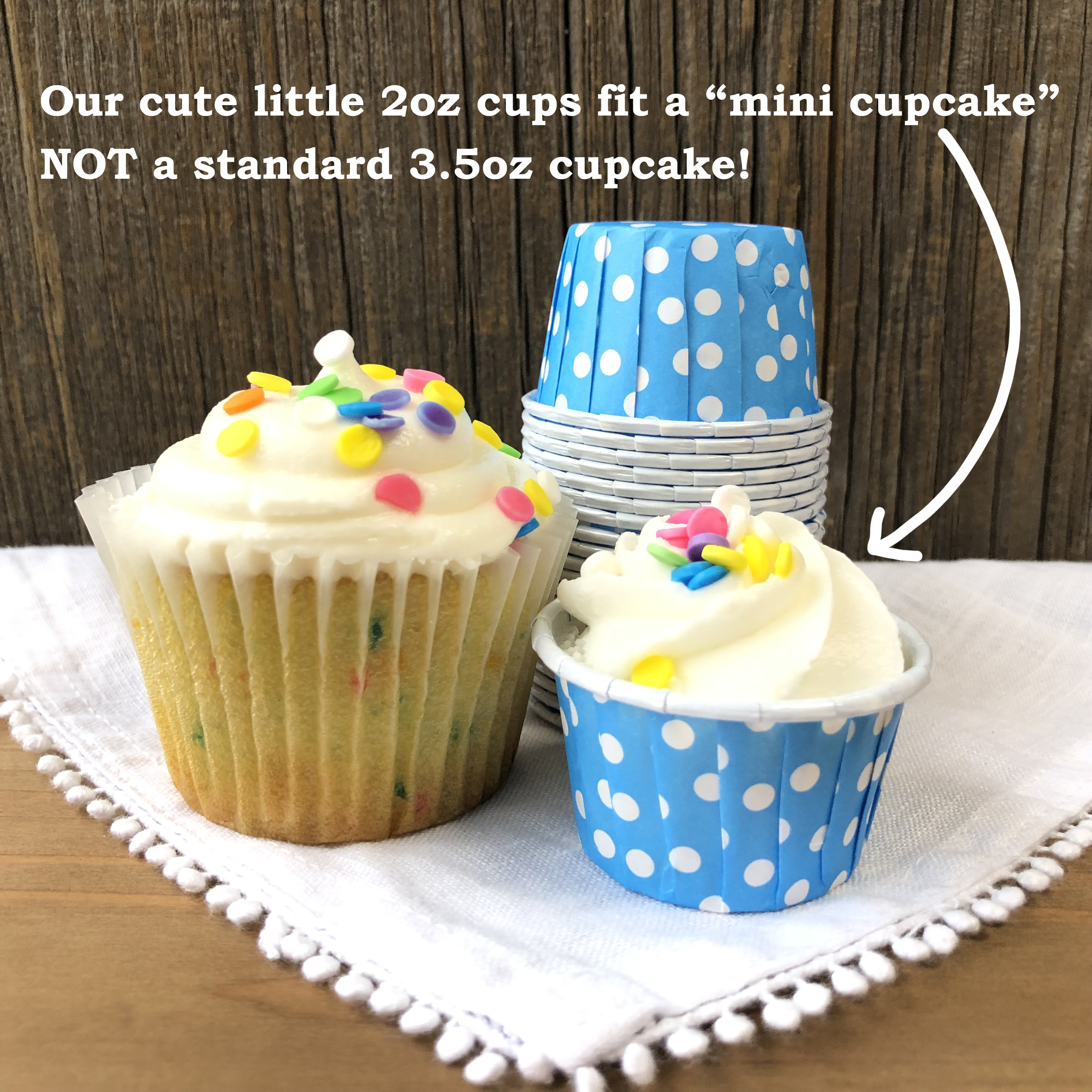 Mini Cupcake Liners, Unbleached Paper - Fante's Kitchen Shop - Since 1906