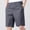 #(New) Dark Gray, variant on CYiJun Men's and Big Men's Chino Shorts Summer Relaxed Fit Durable Cotton Fabric Casual Shorts,Sizes L-5XL