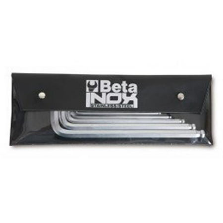 

Beta Tools 000961456 2 mm Offset Hexagon Key Wrenches - Set of 6
