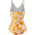 thumbnail image 4 of QWQJ Maillot de Bain Maternité Col en V Monokini Dos Nu à Bretelles, 4 of 8