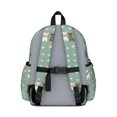 thumbnail image 3 of Chihuahua and Dog Paw Print Green Backpack for School, Cute School Bag with Adjustable Shoulder Straps and Padded Back, 13.4"x11"x4.7", 3 of 5