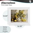 thumbnail image 4 of Stupell Industries Traditional Lemon Still Life with Teapot White Framed Print Under Glass, 16 x 13, by LSR Design Studio, 4 of 8