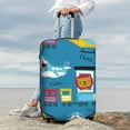 thumbnail image 6 of Picia Transportations With Cute Animals Luggage Protector Cover Thicken Suitcase Protector Cover Fit 18-32 Inch Luggage-, 6 of 9
