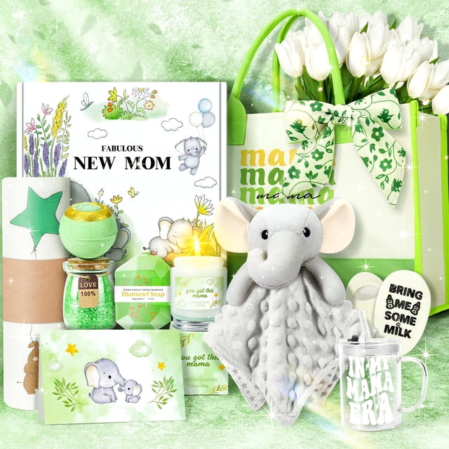 Set de regalo Fortuning's JDS New Mom & Baby, 12 piezas con taza y manta