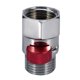 thumbnail image 1 of Válvula de ahorro de agua Zhivalor para cabezal de ducha rociador de bidé de mano 1/2' Nuevo rojo, 1 of 7