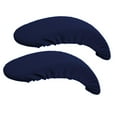 thumbnail image 4 of Office Chair Armrest Pads, Gaming Chair Arm Rest Covers for Elbows; Dark Blue, 4 of 7