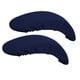 thumbnail image 4 of 2 fundas suaves para reposabrazos de oficina, duraderas y lavables. Azul oscuro, 4 of 7