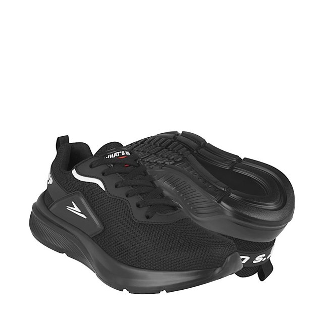 TENIS DAMA WHAT´S UP 324637 TEXTIL NEGRO What's Up 324637