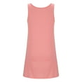 thumbnail image 7 of XuJwPNcy Summer Dresses Women Casual Sports Mini Dress Sleeveless Crewneck Solid Tank Dress Athletic Tunic Dress, 7 of 7