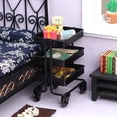 thumbnail image 3 of shenmeida Kitchen Model Small Storage Rack Simulation Trolley Mini Trolley Floor Shelf For Micro Landscape, 3 of 8