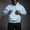 Blue, variant on Sorvello Men's Hooded Pullover Sweatshirt Fleece Lined Long Sleeve Loose Fit Vintage Warm Casual Fall Winter Running Top With Pocket Black L