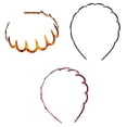 thumbnail image 1 of 3x Moda Mujer Niñas Damas Zig Zag Banda Para El Cabello Peine Aro Con Dientes Profundos Sunnimix Banda para la cabeza de los dientes profundos nueva, 1 of 8