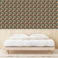 thumbnail image 4 of Ambesonne Retro Peel & Stick Wallpaper for Home, Geometric Colorful Stripe, 13"x36", Multicolor, 4 of 6