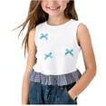thumbnail image 1 of Chemises à Manches Longues pour Garçons Taille 12 14 Jeunes 100 % Polyester Col Rond Hauts 1 Pce, 1 of 6