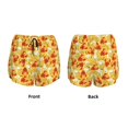 thumbnail image 3 of Balery Beer And Crawfish Pantalones cortos deportivos para mujer con forro y dos bolsillos, elásticos, para entrenamiento, gimnasio, yoga-Large, 3 of 7