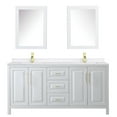 thumbnail image 2 of Wyndham Collection WCV252572DEBWQUNSMED Daria 72" Free Standing Double Basin Vanity Set -, 2 of 7