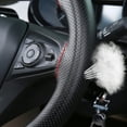 thumbnail image 5 of MOMOJIA Car Steering Wheel Stitch On Wrap Cover DIY Sewing Cover Breathable Soft Anti-Slip for 14.1inch Steering Wheels, 5 of 12