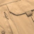 thumbnail image 5 of Vmvidoty Tactical Short Sleeve Uniform Shirt – Multiple Pocket, Breathable, Lightweight Workwear Khaki 2XL, 5 of 7