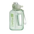 thumbnail image 2 of Botella Deportiva de Gran Capacidad de 1700 Ml | Hervidor Portátil a Prueba de Fugas para Fitness con 2 Tapas | Plástico Duradero de Grado Alimenticio | Hidratación Al Aire Libre para Gimnasio, Sende, 2 of 6