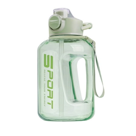 Clear Plastic Cups Large Capacity 1700Ml Portable Anti Fall Outdoor Sports Kettle Fitness Plastic Water Cup