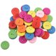 thumbnail image 2 of 50Pcs Botones Redondos De Costura Madera 2 Agujeros Scrapbooking 25mm (1 pulgada) Dia, 2 of 5
