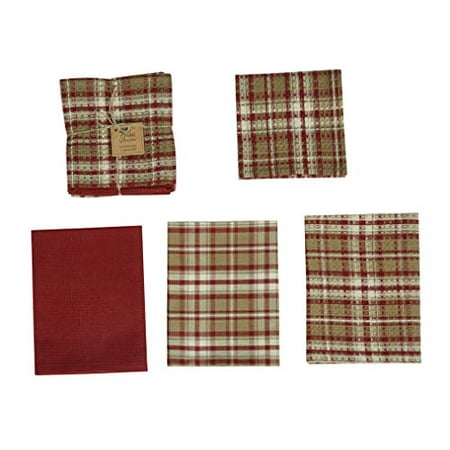 

Park Designs Cumberland 3 Dishtowel & 1 Dishcloth Set