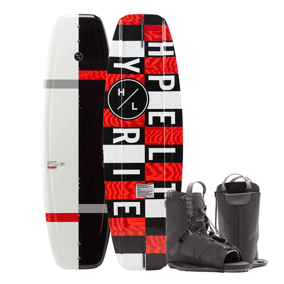Hyperlite Motive Wakeboard 140 CM with Frequency Boot 20284274