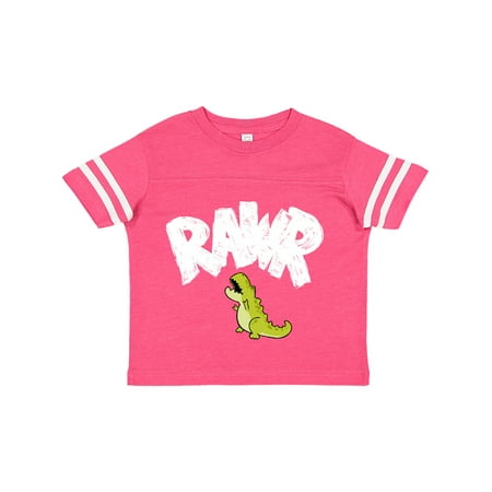 

Inktastic Lil Green Tyrannosaurus Rawr Gift Toddler Boy or Toddler Girl T-Shirt