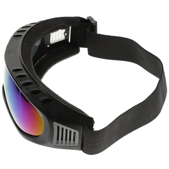Raindrops Ski Goggles for Adults Made of TPU and PC Material Black Color Suitable for Various Outdoor Sports Activities