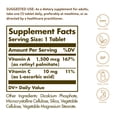 thumbnail image 2 of Suplemento Solgar de vitamina A seca 1500 mcg (5000 UI) 100 tabletas, 2 of 8