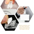 thumbnail image 3 of Miangastore Self-Adhesive Clips Wall Decor Transparent 20-Pcs 1X0.4In, 3 of 9