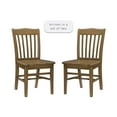 thumbnail image 5 of Linon Halsey Dining Chairs, Set of 2, Natural Finish, 5 of 16