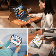 thumbnail image 6 of edaiser Swivel Keyboard Case Compatible with Apple iPad 11th Gen 2025 (A16)& iPad 10th Generation (10.9-inch); Rotatable Cover and Pencil Holder, Multi-Touch Trackpad, RGB Backlit, Gray, 6 of 6