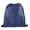 Future Navy Blue, variant on Soft Texture Drawstring Backpack - Quick Access Pocket
