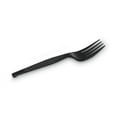 thumbnail image 3 of Dixie Plastic Cutlery, Heavy Mediumweight Forks, Black, 1,000/Carton, Each, 3 of 3