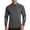 #04 Dark Gray 【Mix & Match: Stock Up on Your Favorite Colors】, variant on Men's Long Sleeve Fitness Top Nylon Spandex | Athletic Training Jacket Stand Up Collar Full Zip Elastic Moisture Wicking Quick Dry Outdoor Sports Casual Gym Workout | Zenithor,Gray M