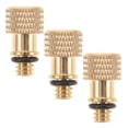 thumbnail image 3 of SHISUYAN 3pcs Copper Presta To Schrader Valve Adapter For Road Mountain And Hybrid Bike Versatile Bike Pump Accessories For Quick Inflation Use And Performance, 3 of 9