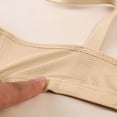 thumbnail image 5 of Ohufall Plus Size Bras for Women No Underwire Comfort Bras For Elderly Women Full Coverage Everyday Bras,36C-44C, 5 of 8