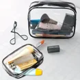 thumbnail image 5 of Bolsas de almacenamiento transparentes de PVC, organizador de viaje, bolsa de maquillaje transparente, bolsa de cosméticos de esteticista, estuche de, 5 of 5