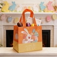 thumbnail image 2 of Easter Bunny & Egg Gift Tote Bag – Eco-Friendly Laminated Non-Woven Shopping Bag – Reusable Handbag for Easter Gifts, Egg Hunts, Party Favors, 2 of 5